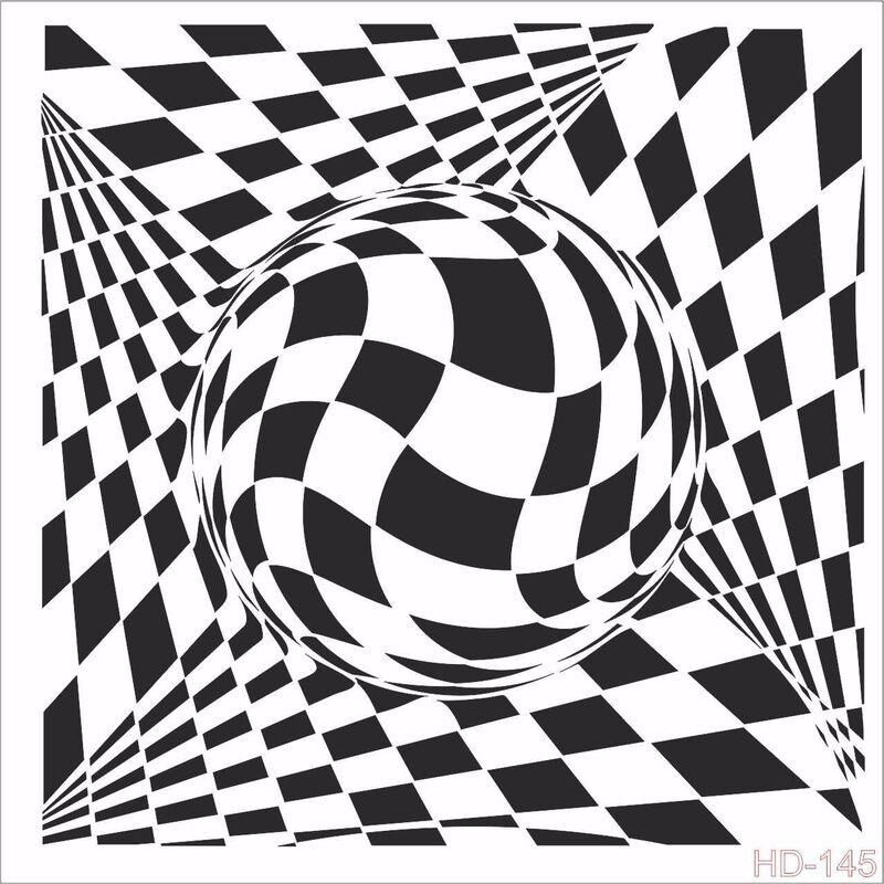 HDM145 Home Dekor Midi Stencil (25X25)