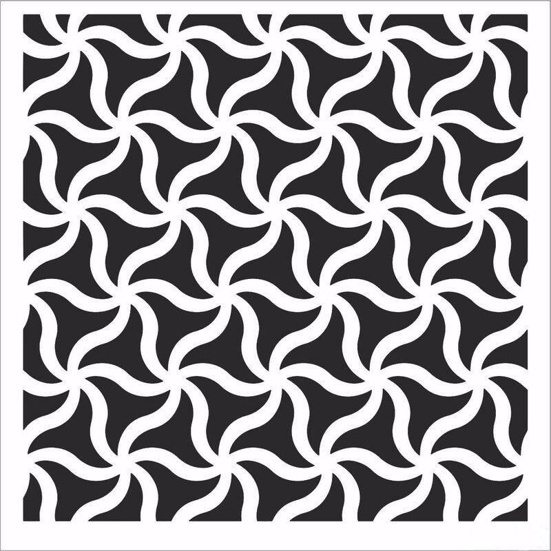HDM147 Home Dekor Midi Stencil (25X25)