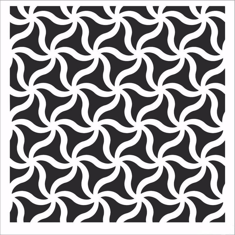 HDM147 Home Dekor Midi Stencil (25X25)