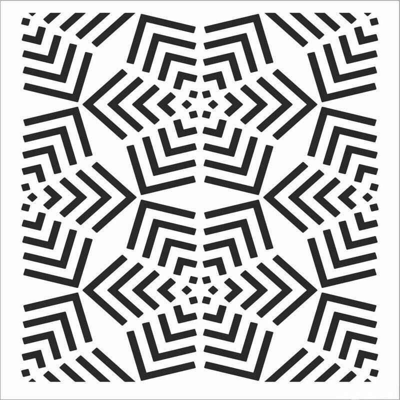 HDM148 Home Dekor Midi Stencil (25X25)