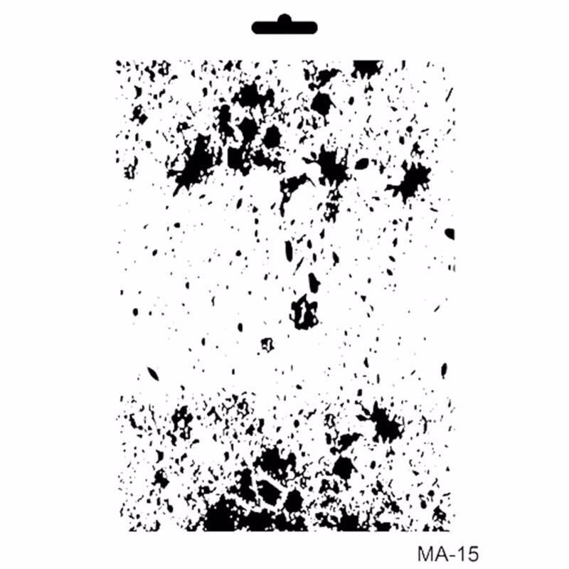 MIX MEDİA STENCIL MA SERİSİ MA15 21X29