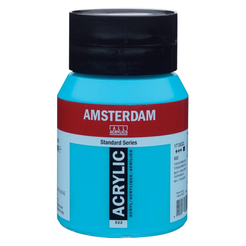 AMSTERDAM STANDART AKRİLİK 500 ML. TURQ.BLUE