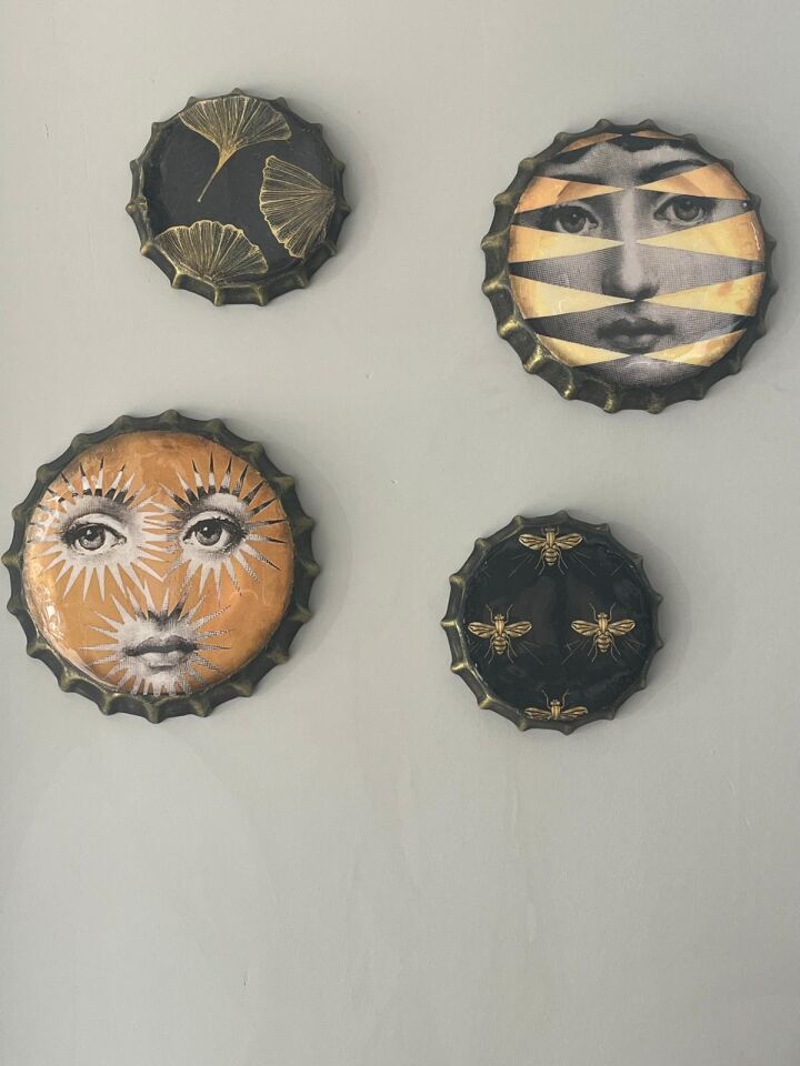 EPOKSİLİ FORNASETTİ DUVAR DEKORU