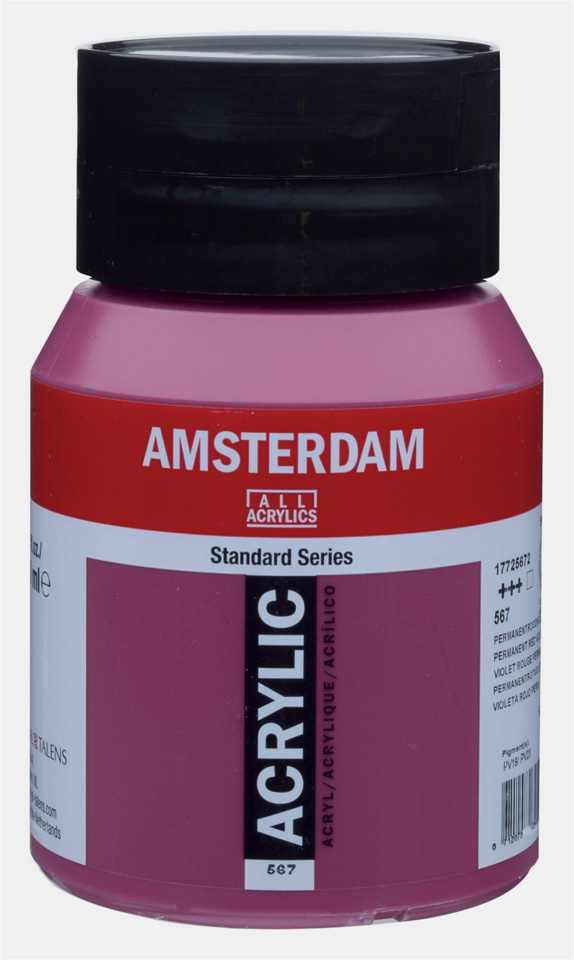 AAC ACRYLIC 500ML. PERM.RED VIOL