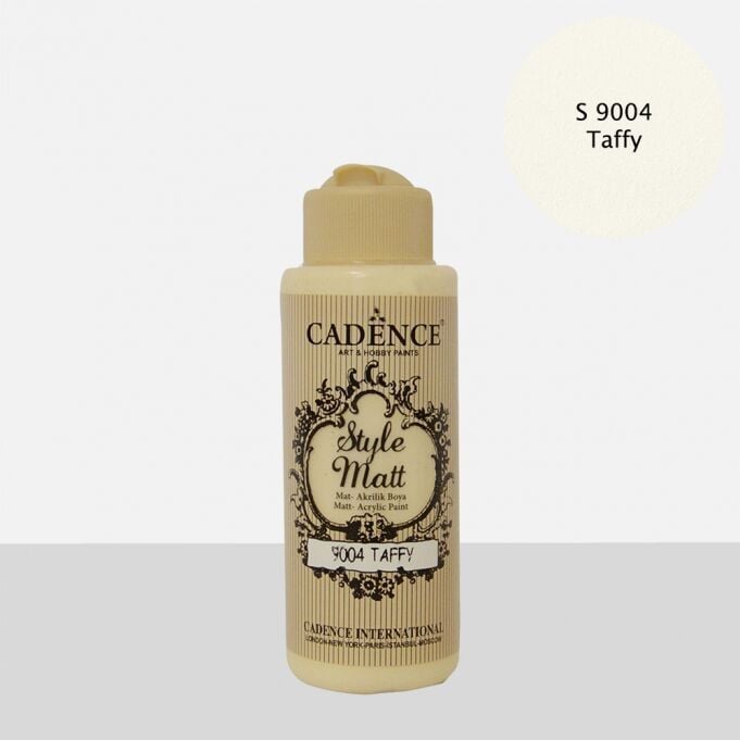STYLE MAT AKRİLİK BOYA S-9004 TAFFY 120ML