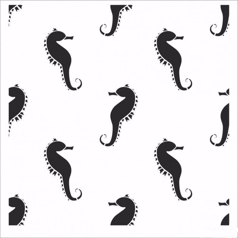 HOME DECOR MİNİ STENCIL HDM-169 25X25