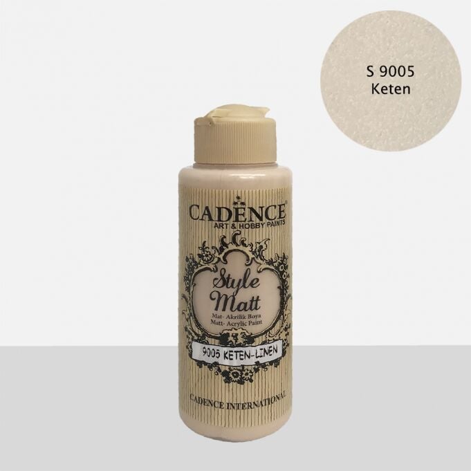 STYLE MAT AKRİLİK BOYA S-9005 KETEN 120ML