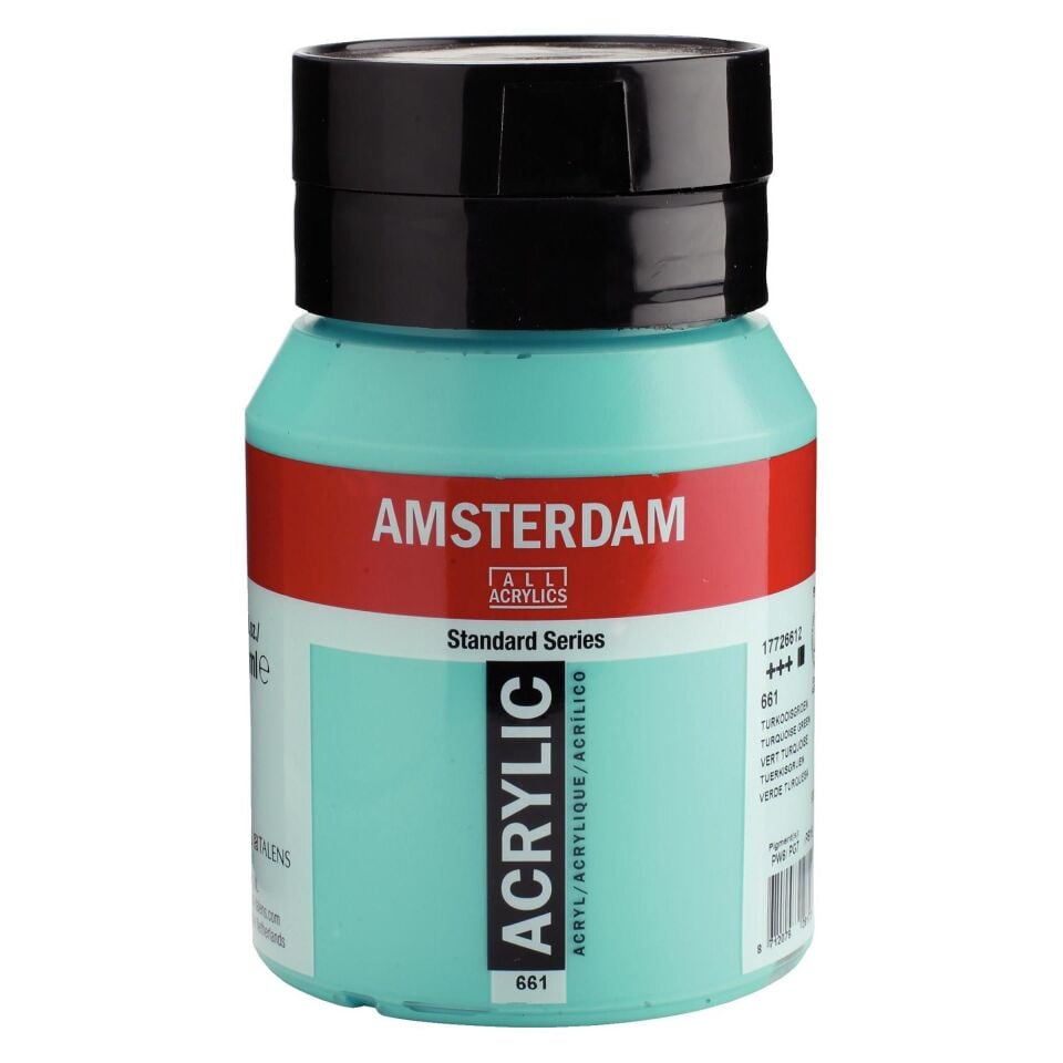 AAC ACRYLIC 500ML. TURQUISE GRN.