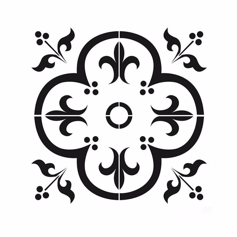 HDM180 Home Dekor Midi Stencil (25X25)