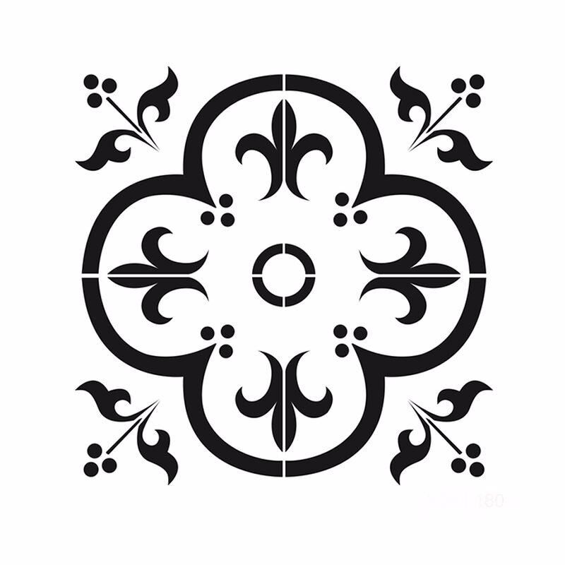 HDM180 Home Dekor Midi Stencil (25X25)