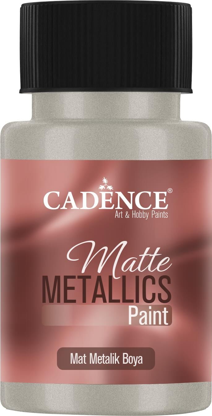 MAT METALİK BOYA MMB-03 PLATİN 50ML