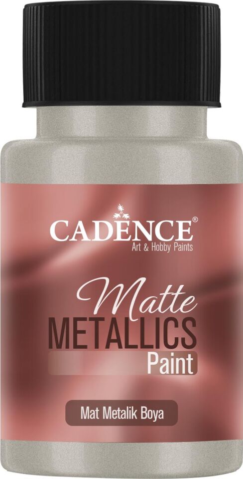 MAT METALİK BOYA MMB-03 PLATİN 50ML