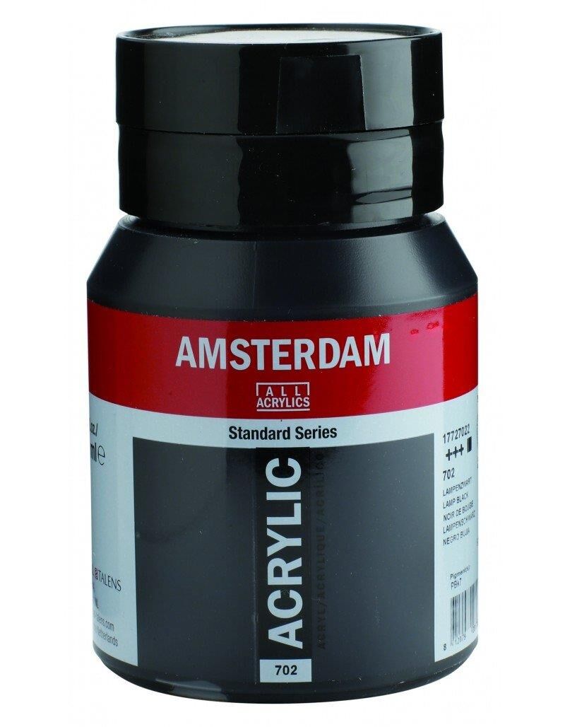 AMSTERDAM STANDART AKRİLİK 500 ML. LAMP BLACK