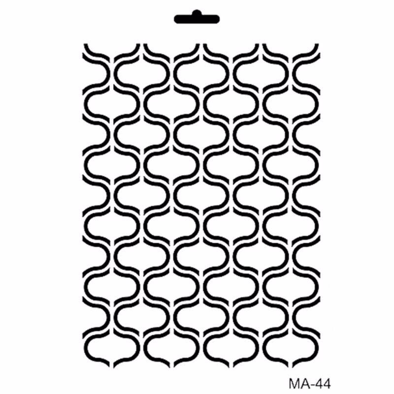 MIX MEDİA STENCIL MA SERİSİ MA44 21X29