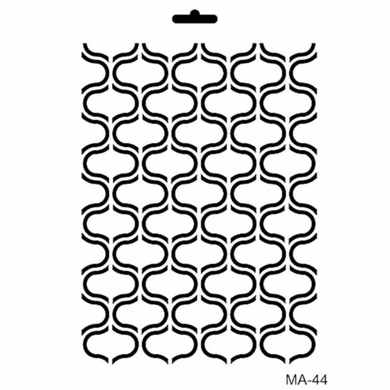 MIX MEDİA STENCIL MA SERİSİ MA44 21X29