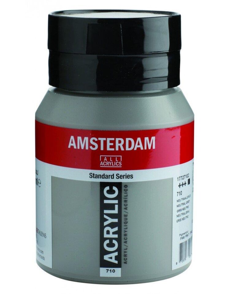 AMSTERDAM STANDART AKRİLİK 500 ML. NEUTRAL GREY