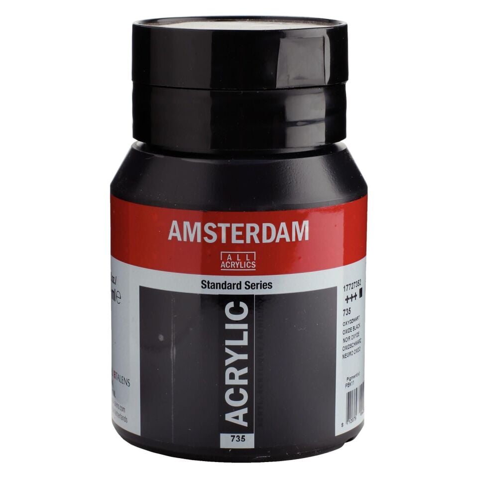 AMSTERDAM STANDART AKRİLİK 500 ML. OXYDE BLACK