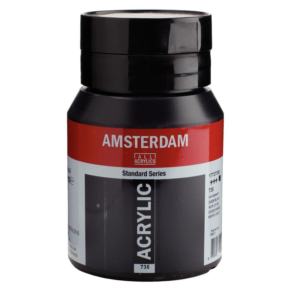 AMSTERDAM STANDART AKRİLİK 500 ML. OXYDE BLACK