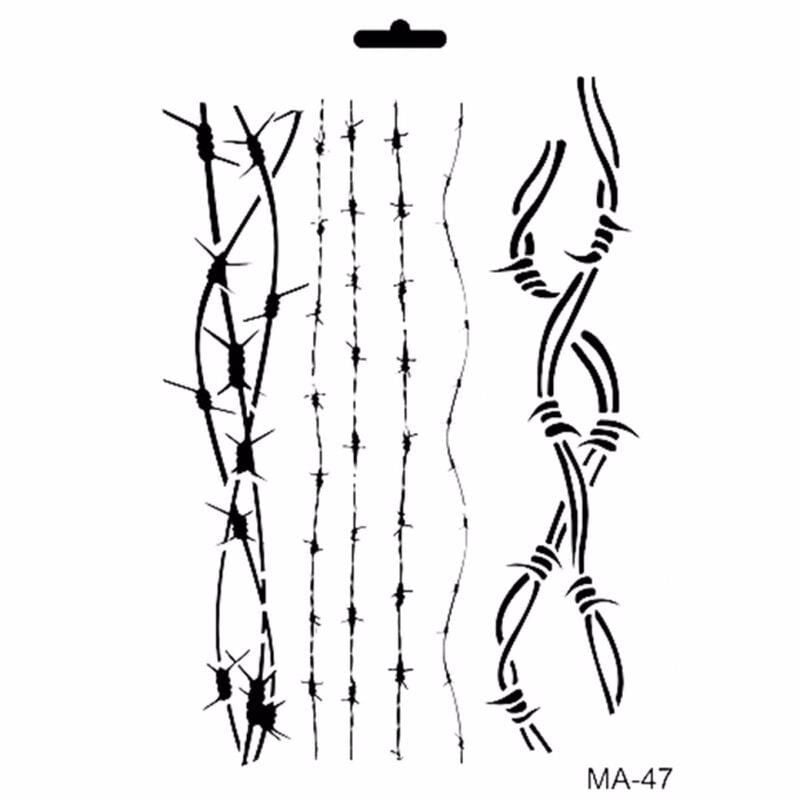 MIX MEDİA STENCIL MA SERİSİ MA47 21X29