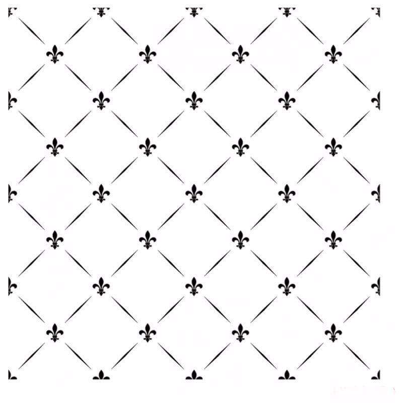 HOME DECOR MİNİ STENCIL HDM-189 25X25