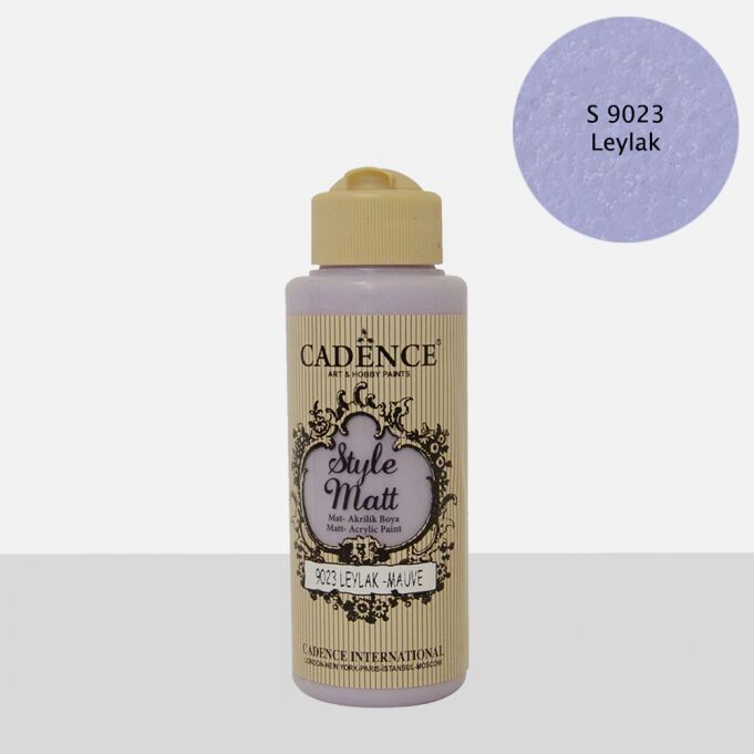 STYLE MAT AKRİLİK BOYA S-9023 LEYLAK 120ML