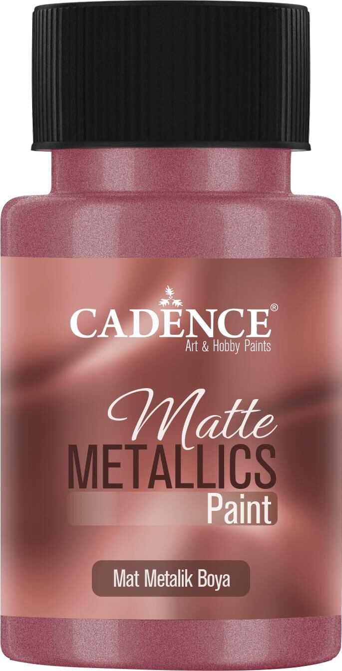 MAT METALİK BOYA MMB-12 PEMBE KAHVE 50ML
