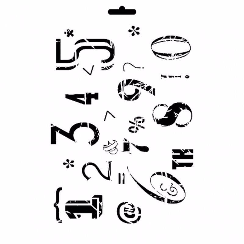 MIX MEDİA STENCIL MA SERİSİ MA58 21X29