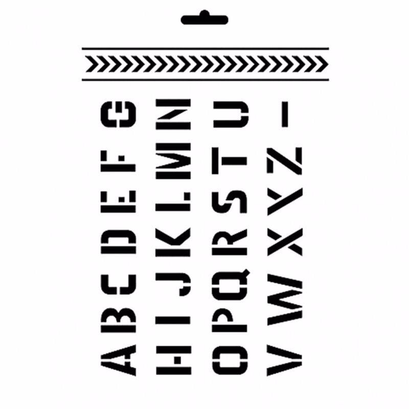 MIX MEDİA STENCIL MA SERİSİ MA60 21X29