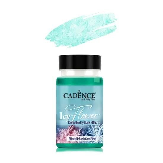 ICY FLOWER SİLİNEBİLİR BUZLU CAM EFEKTİ IF-07 YEŞİL 90ML