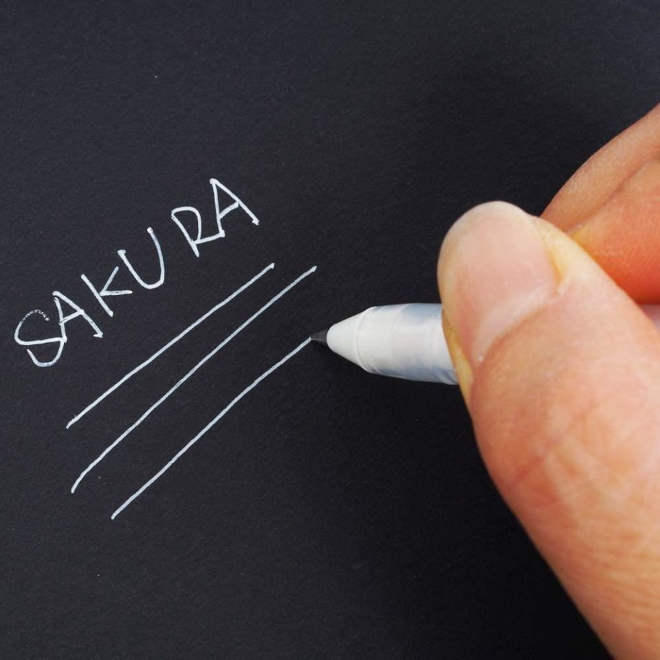 SAKURA GELLY ROLL BASIC MEDIUM 0.4MM BEYAZ (ORTA KALIN UÇ)