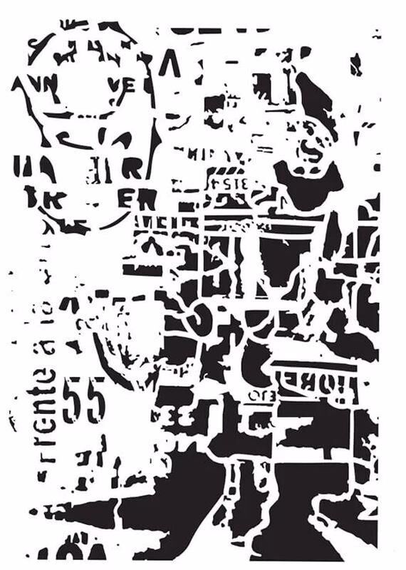 MIX MEDİA STENCIL MA SERİSİ MA76 21X29