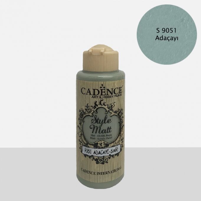 STYLE MAT AKRİLİK BOYA S-9051 ADAÇAYI 120ML