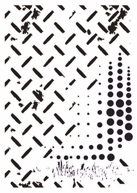 MIX MEDİA STENCIL MA SERİSİ MA79 21X29