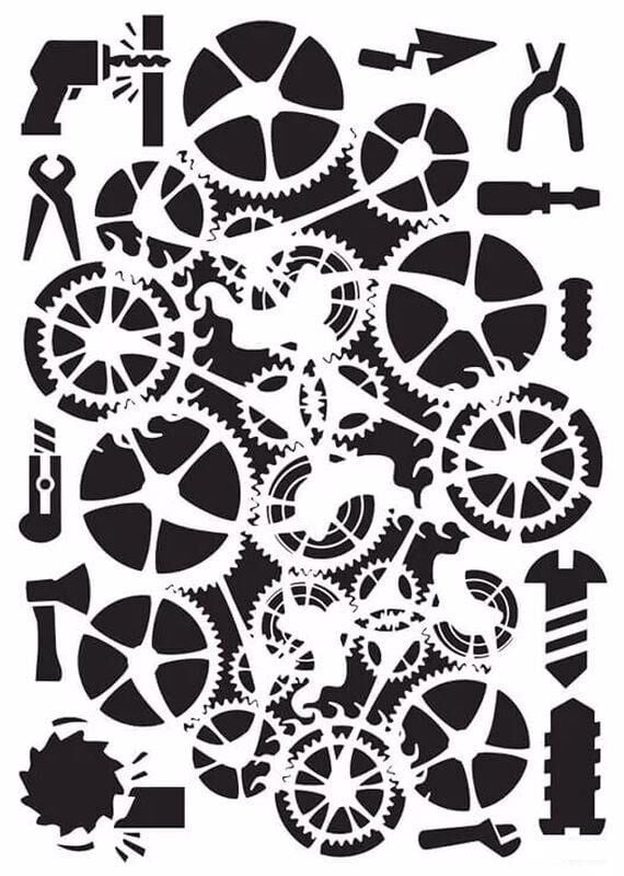 MIX MEDİA STENCIL MA SERİSİ MA82 21X29