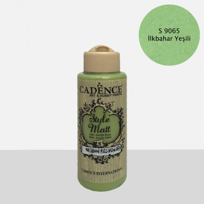 STYLE MAT AKRİLİK BOYA S-9065 İLKBAHAR 120ML