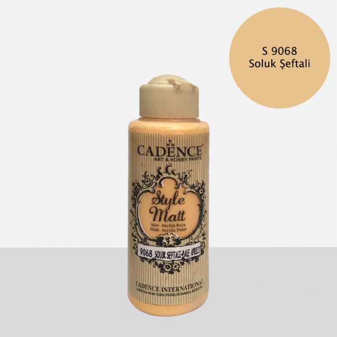 STYLE MAT AKRİLİK BOYA S-9068 SOLUK KAYISI 120ML