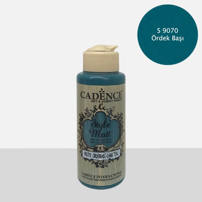 STYLE MAT AKRİLİK BOYA S-9070 ÖRDEKBAŞI 120ML