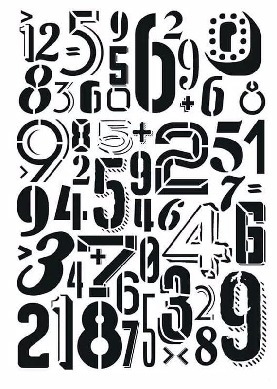 MIX MEDİA STENCIL MA SERİSİ MA93 21X29