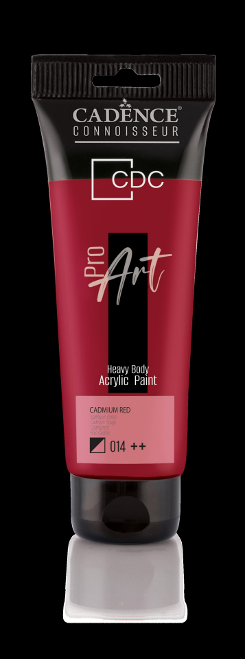 PROART HEAVY BODY AKRİLİK BOYA PR-014 KADMİYUM KIRMIZISI 120ML
