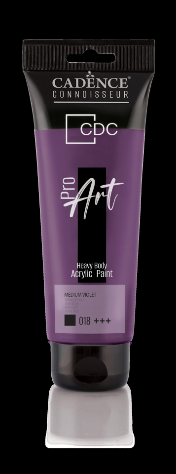 PROART HEAVY BODY AKRİLİK BOYA PR-018 MEDIUM MENEKŞE 120ML