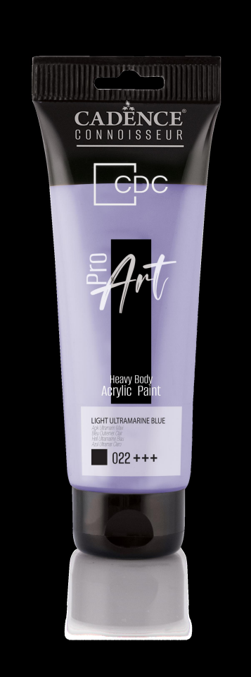 PROART HEAVY BODY AKRİLİK BOYA PR-022 AÇIK ULTRAMARİN MAVİ 120ML