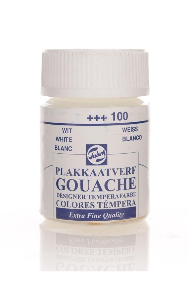 TALENS GOUACHE JAR 16ML WHITE