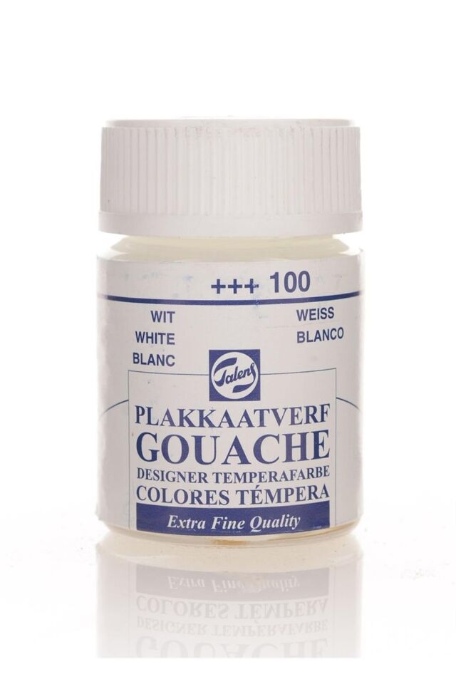 TALENS GOUACHE JAR 16ML WHITE
