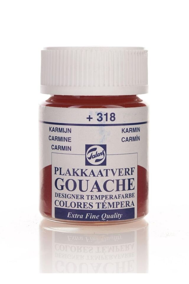 TALENS GOUACHE JAR 16ML CARMINE