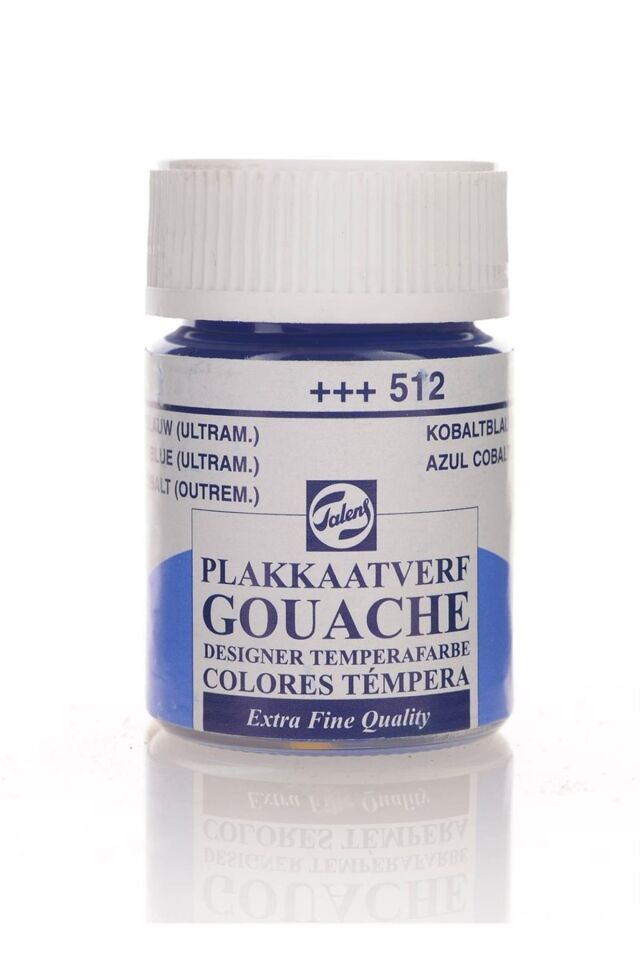 TALENS GOUACHE JAR 16ML COBALT BLUE UL.