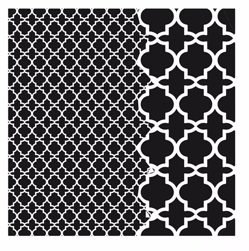 HDM97 Home Dekor Midi Stencil (25X25)