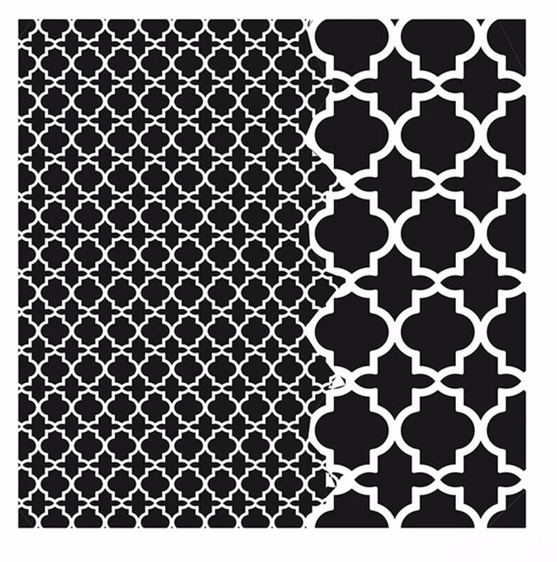 HDM97 Home Dekor Midi Stencil (25X25)