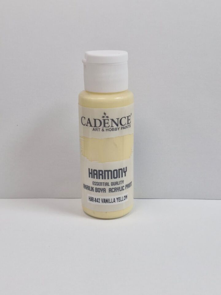HARMONY AKRİLİK BOYA HAR-042 VANİLYA SARI 59ML