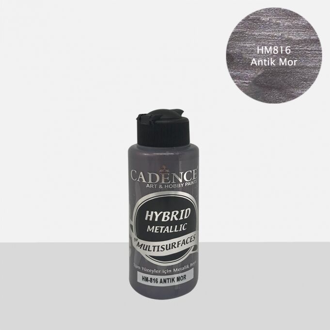 HM816 Antik Mor Cadence Metalik Multisurface 120ML