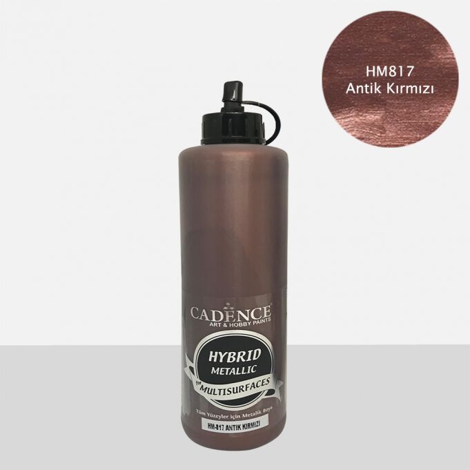 HYBRID MET. MULTISURFACES HM-817 ANTİK KIRMIZI 500ML